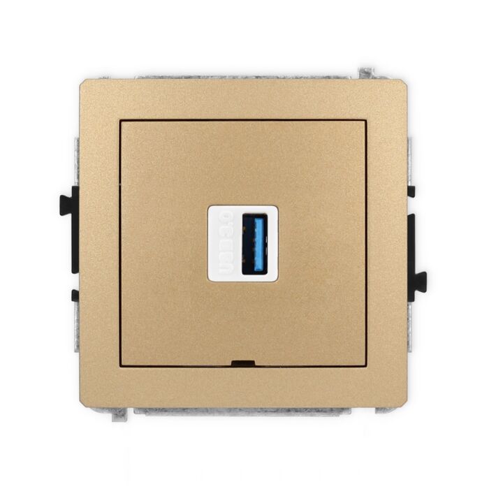 Gniazdo USB Karlik 8DGUSBBO-5