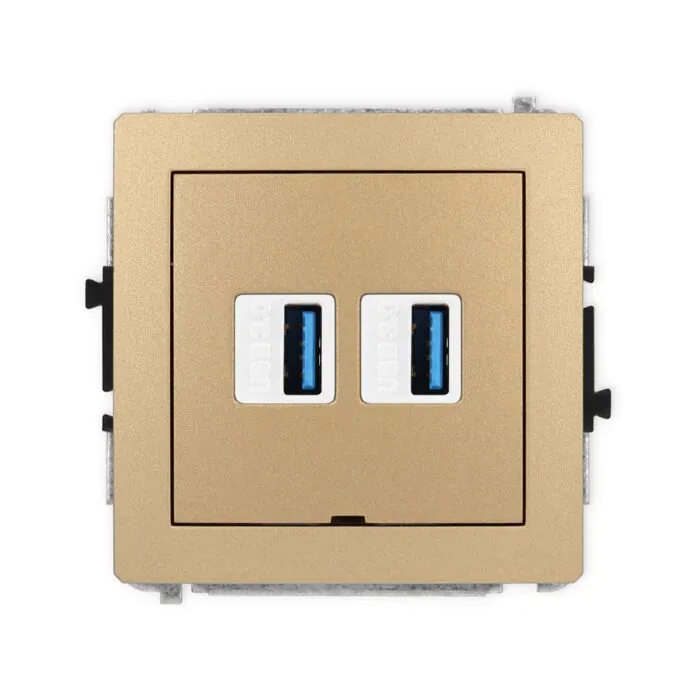 Gniazdo USB Karlik 8DGUSBBO-6