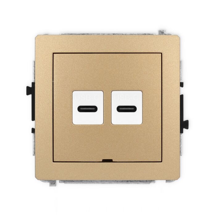 Gniazdo USB Karlik 8DGUSBBO-8