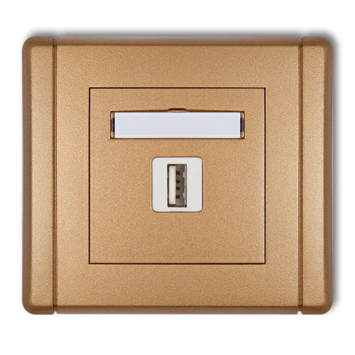 Gniazdo USB Karlik 8FCUSB-1