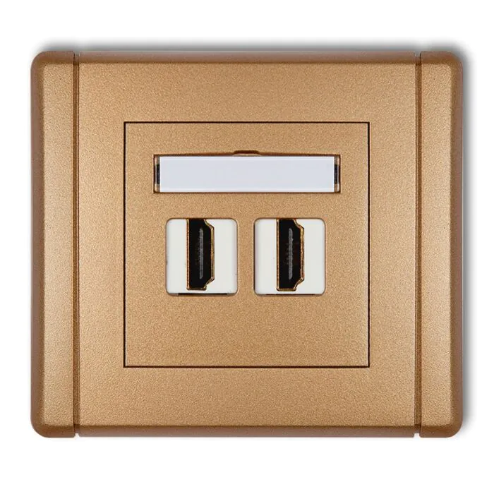 Gniazdo HDMI Karlik 8FHDMI-2