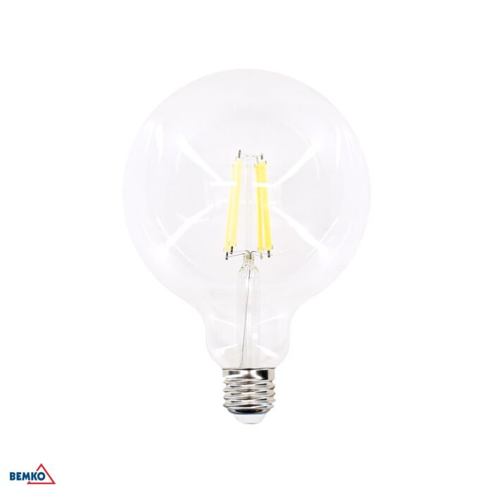 Żarówka LED Bemko D86-FLB-E27-G125-110-2K