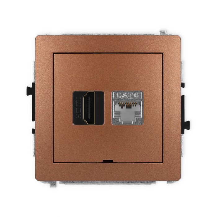 Gniazdo komputerowe, Gniazdo HDMI Karlik 9DGHKBO-46