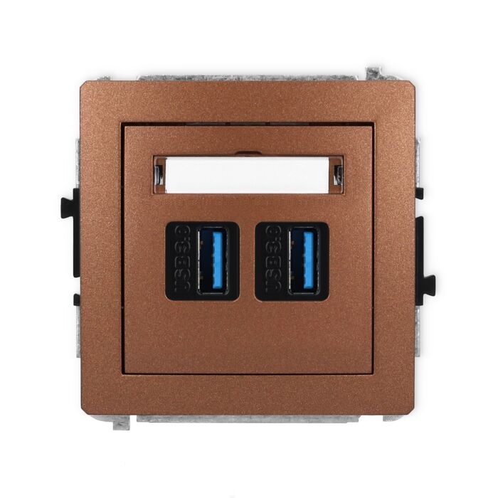 Gniazdo USB Karlik 9DGUSB-6