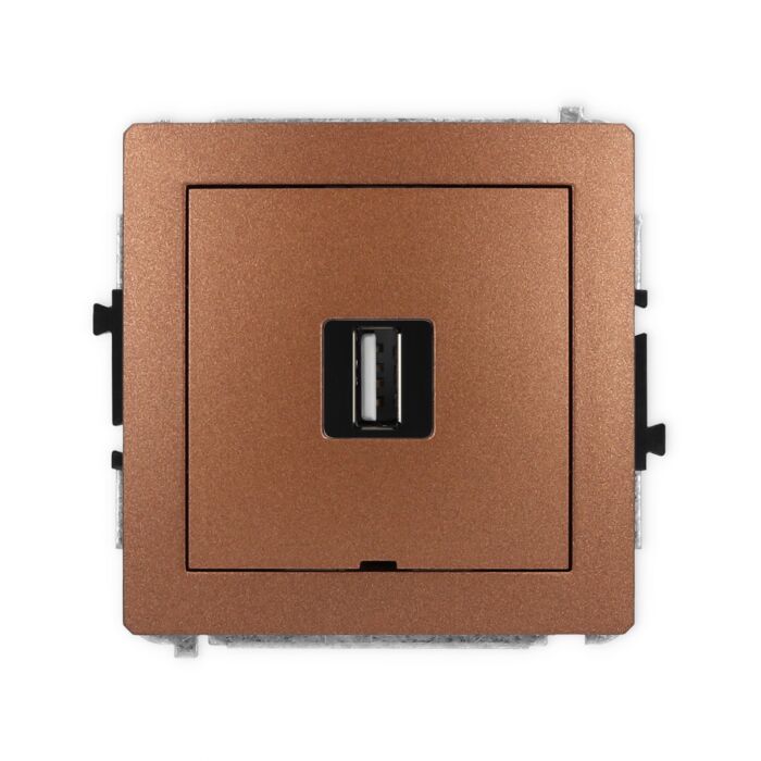 Gniazdo USB Karlik 9DGUSBBO-1