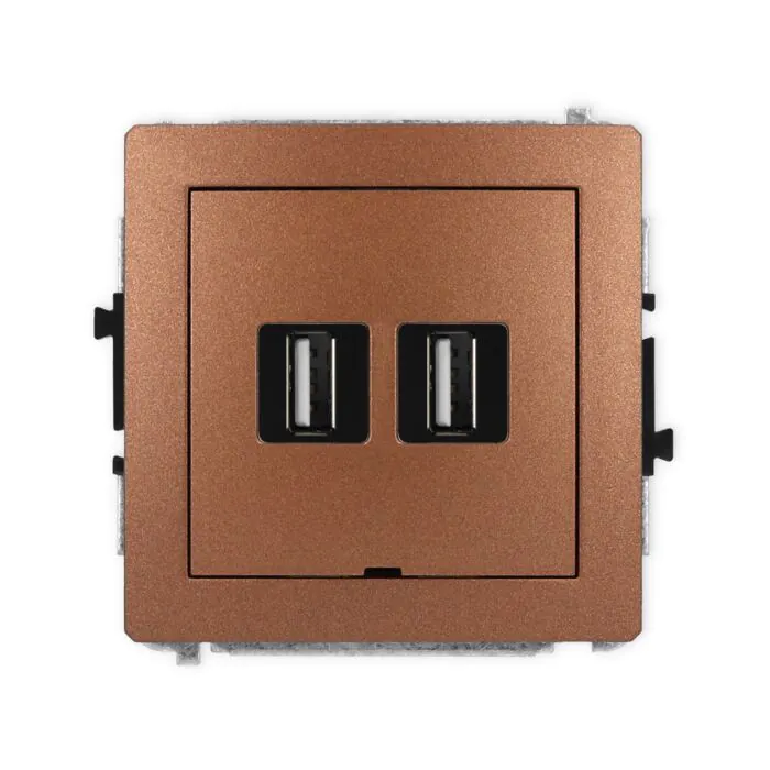 Gniazdo USB Karlik 9DGUSBBO-2