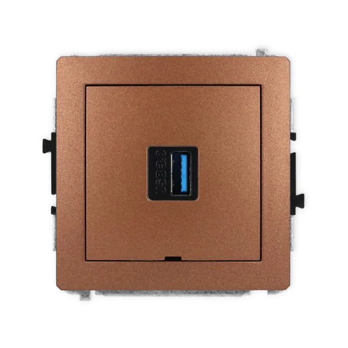 Gniazdo USB Karlik 9DGUSBBO-5