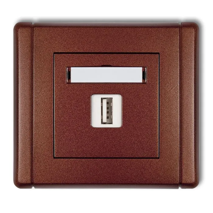 Gniazdo USB Karlik 9FCUSB-1
