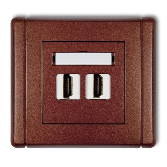 Gniazdo HDMI Karlik 9FHDMI-2