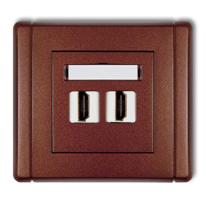 Gniazdo HDMI Karlik 9FHDMI-2
