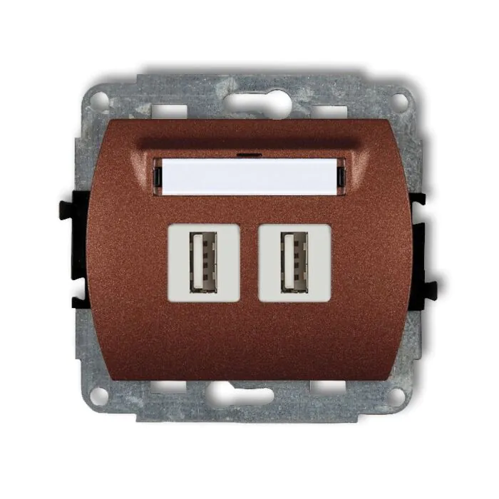 Gniazdo USB Karlik 9GUSB-2