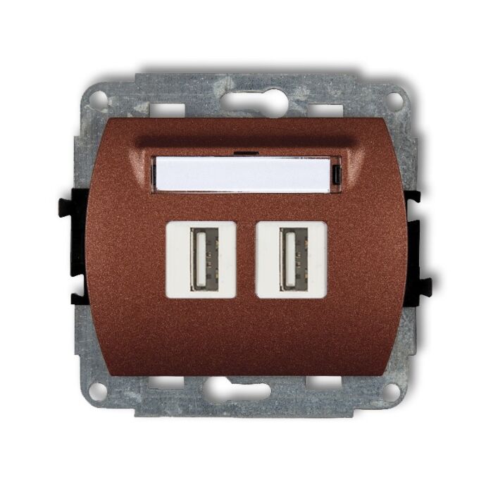 Gniazdo USB Karlik 9GUSB-6