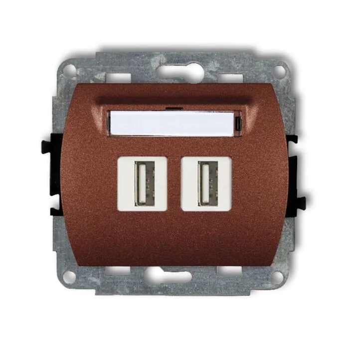 Gniazdo USB Karlik 9GUSB-6