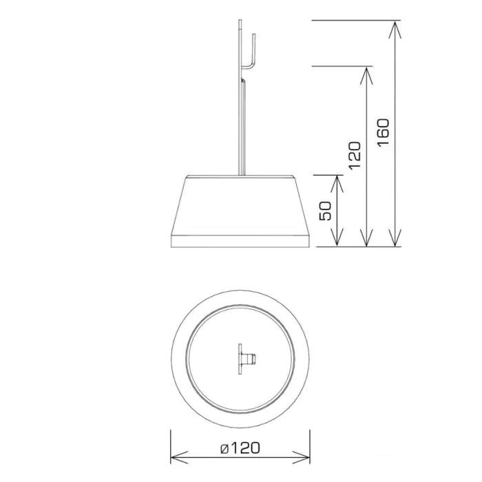 Uchwyt betonowy w tworzywie An-kom B951512