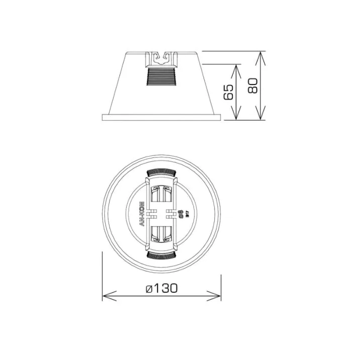 Uchwyt betonowy w tworzywie An-kom B931516