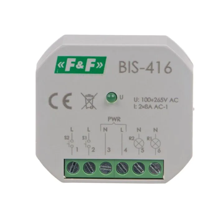 Przekaźnik bistabilny F&F BIS-416