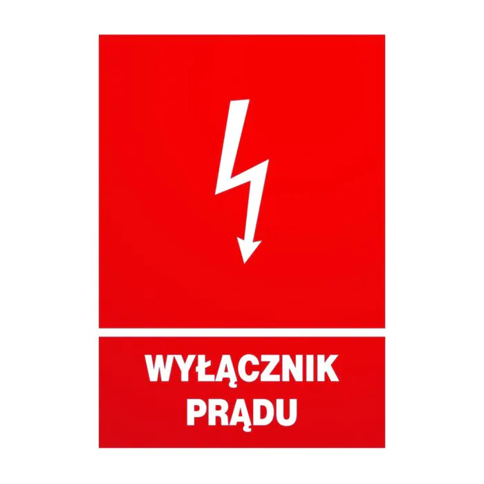 Tabliczka oznacznikowa Trytyt NOZ3-WP