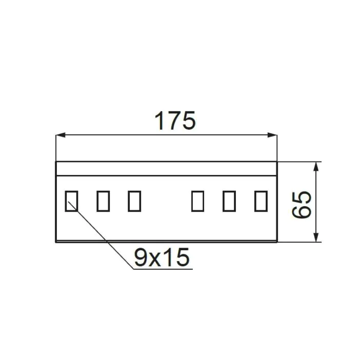 Łącznik drabinek kablowych Baks 461001