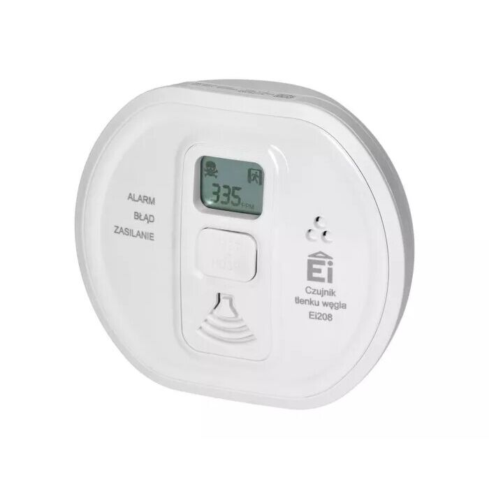 Czujnik tlenku węgla (czadu) EI Electronics EI208DW
