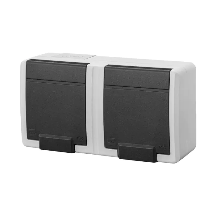 Gniazdo podwójne, Gniazdo hermetyczne Elektro-Plast Nasielsk 5042-10
