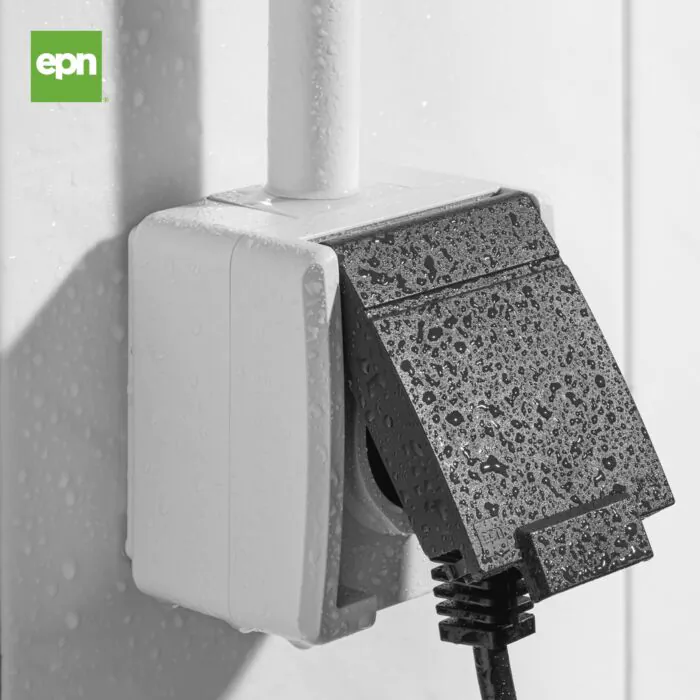 Gniazdo pojedyncze, Gniazdo hermetyczne Elektro-Plast Nasielsk 5041-10