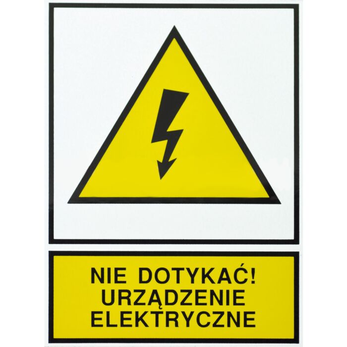 Tabliczka ostrzegawcza Ergom E04TZ-01011130100