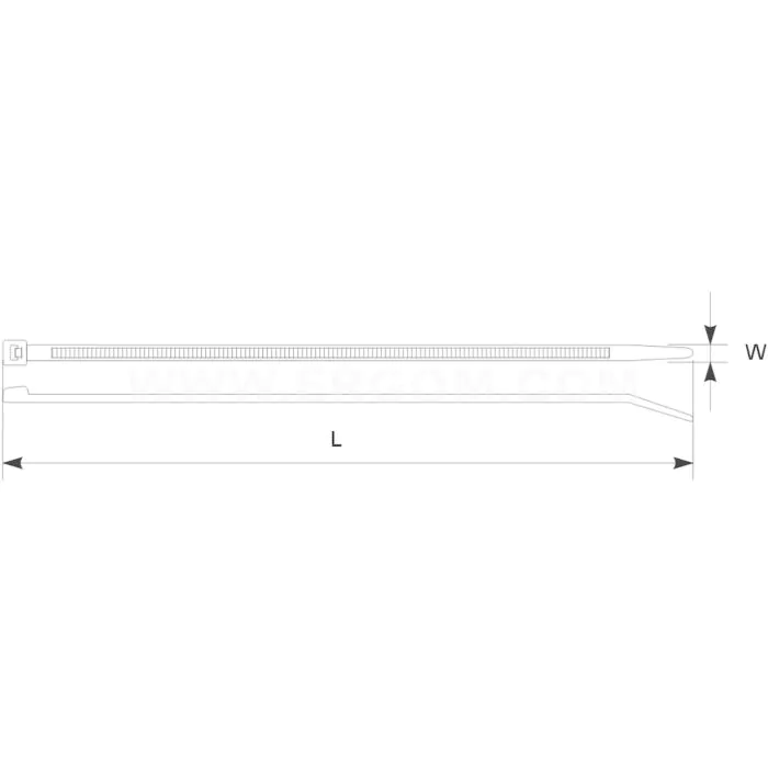 Opaska kablowa Ergom E01TK-01010102301