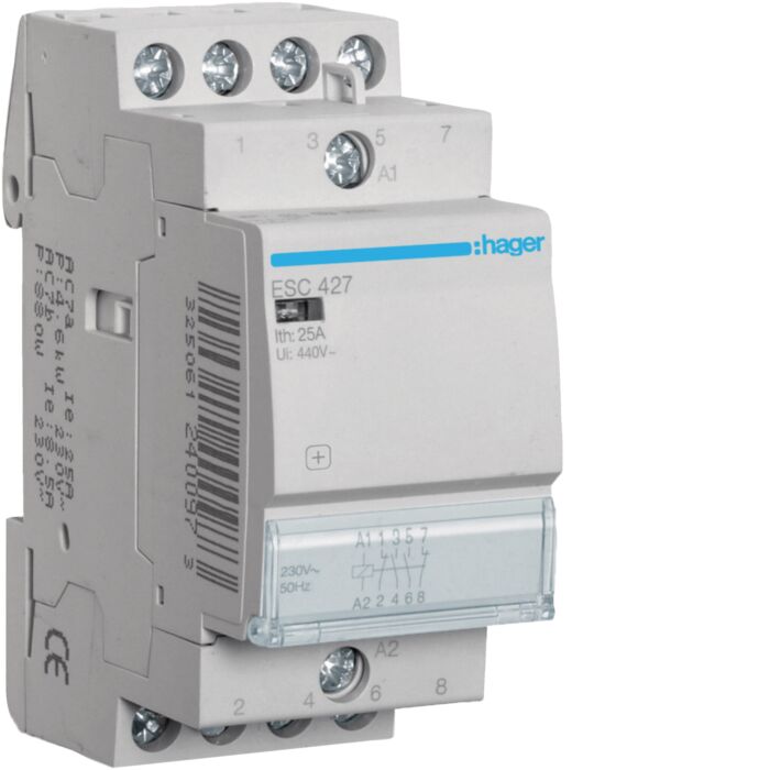 Stycznik modulowy Hager ESC427