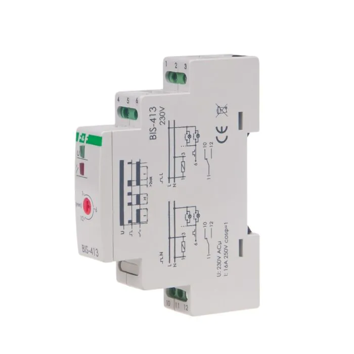 Przekaźnik bistabilny modułowy F&F BIS-413