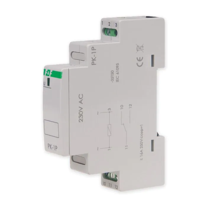 Przekaźnik elektromagnetyczny F&F PK-1P-230V