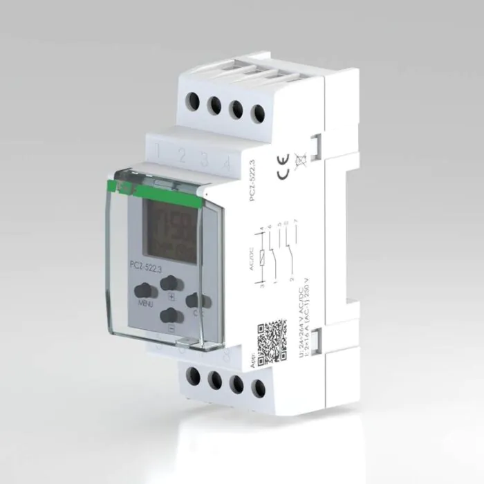 Programator czasowy tygodniowy F&F PCZ-522