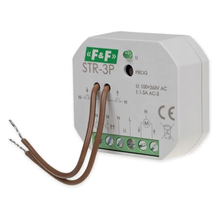 Sterownik rolet F&F STR-3P