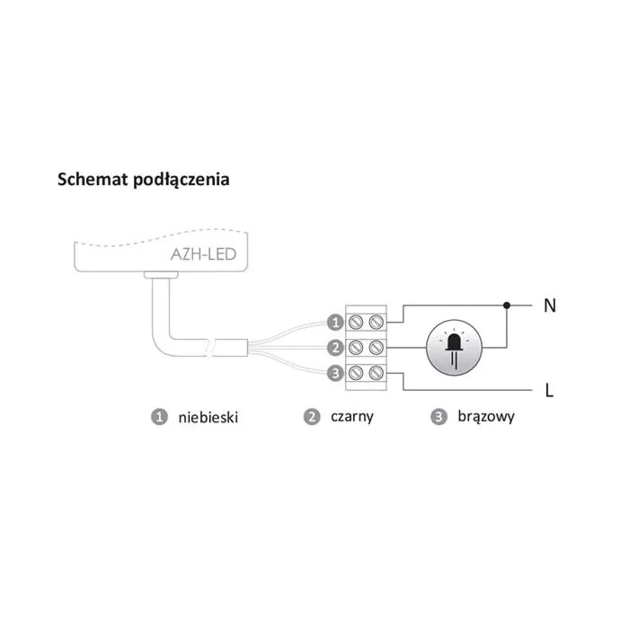 Automat zmierzchowy F&F AZH-LED