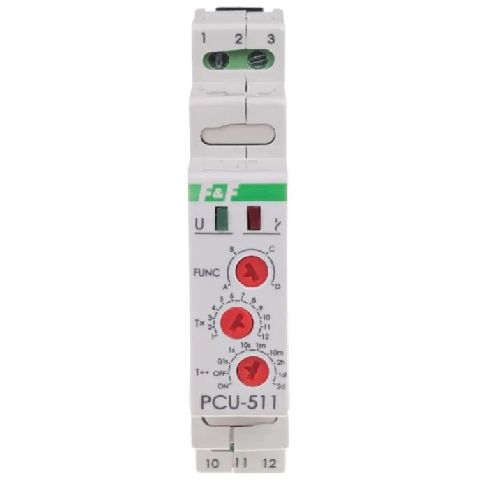Przekaźnik czasowy F&F PCU-511DUO