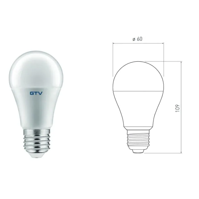 Żarówka LED GTV LD-PN2A60-12