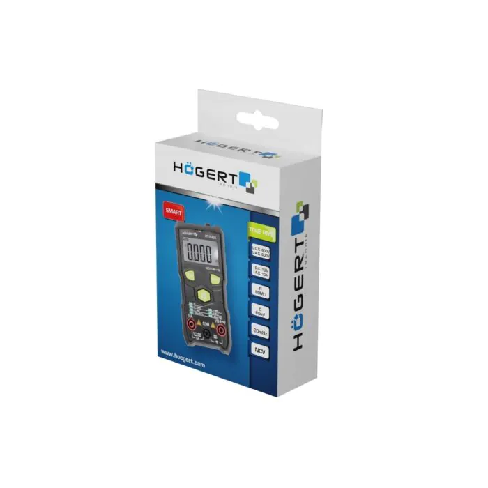 Miernik uniwersalny cyfrowy Hogert HT1E605