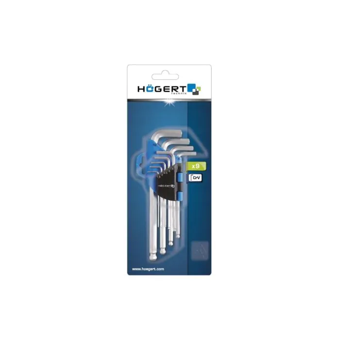 Klucz imbusowy Hogert HT1W804
