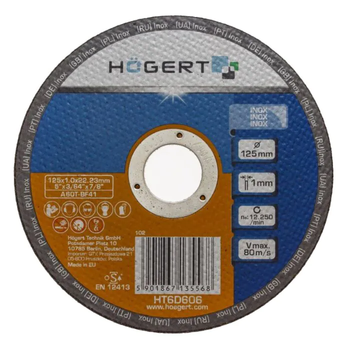 Tarcza korundowa Hogert HT6D606