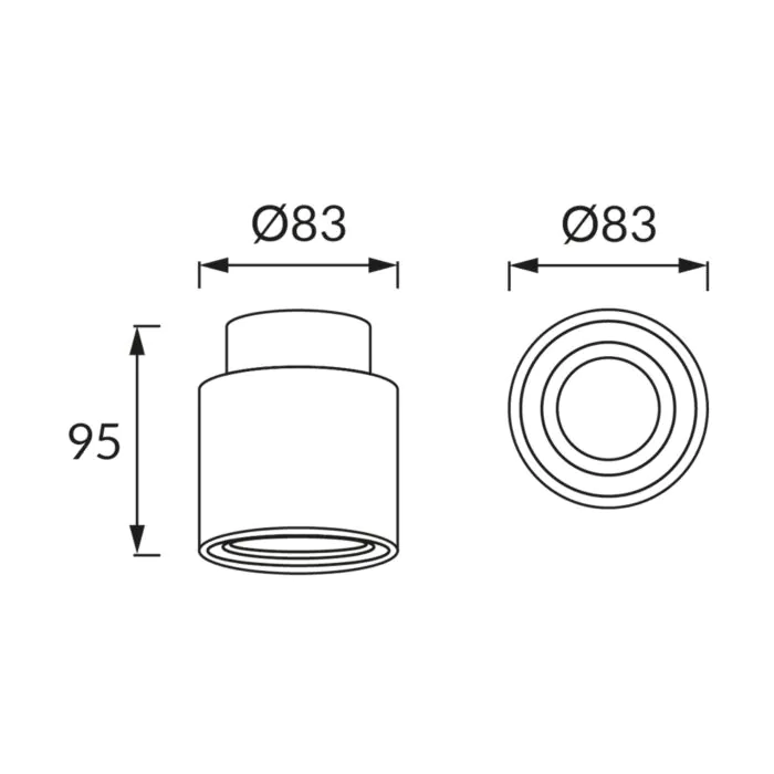 Oprawa downlight Struhm 04590