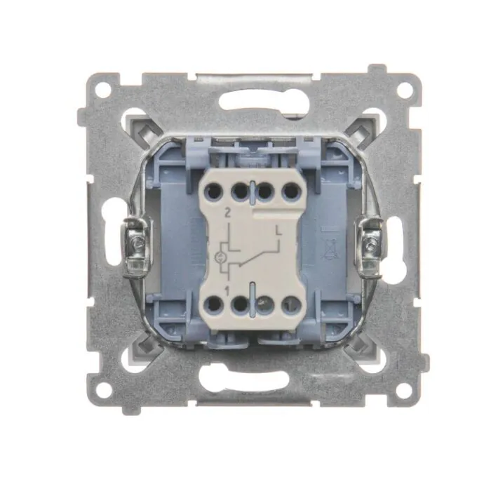 Włącznik pojedynczy, Włącznik schodowy Kontakt-Simon DW6L.01/43