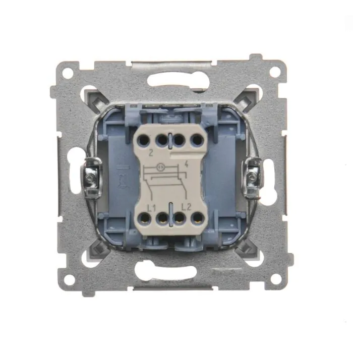 Włącznik pojedynczy, Włącznik krzyżowy Kontakt-Simon DW7L.01/43