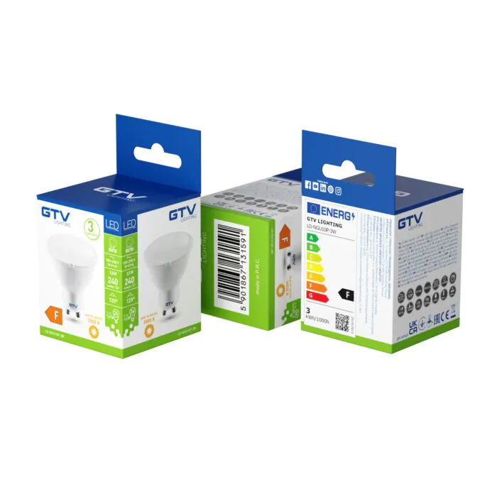 Żarówka LED GTV LD-NGU10PM-3W