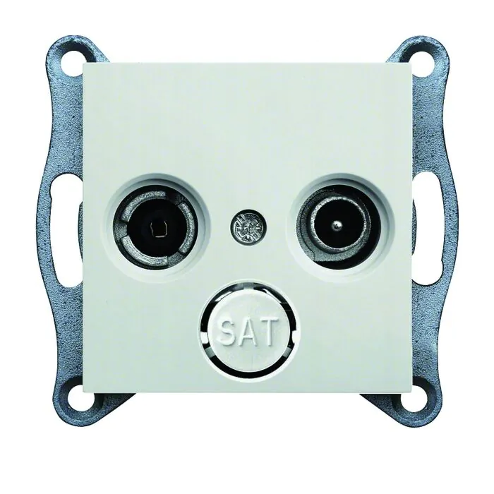 Gniazdo antenowe Hager WL3010