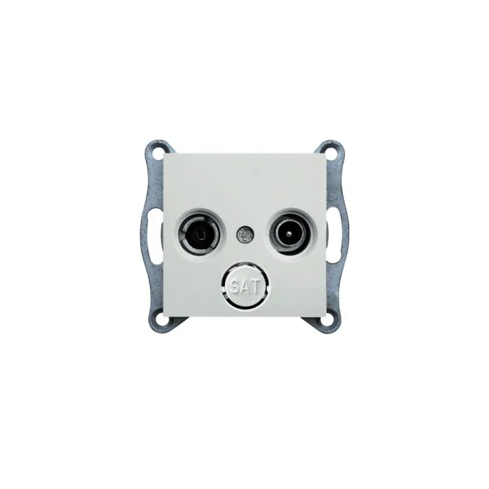 Gniazdo antenowe Hager WL3010