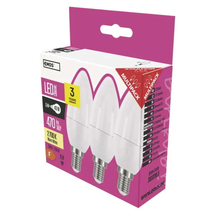 Żarówka LED Emos ZQ3220.3