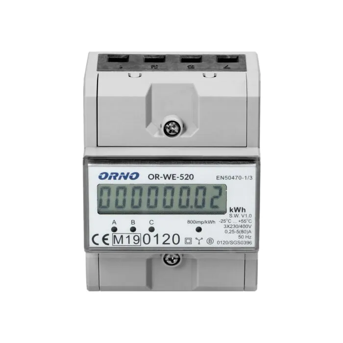 Licznik zużycia energii elektrycznej Orno OR-WE-520