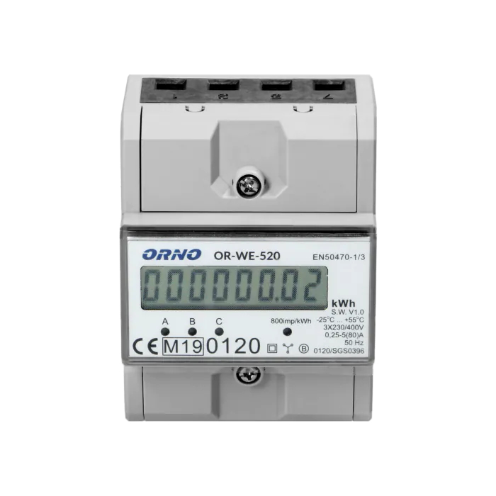 Licznik zużycia energii elektrycznej Orno OR-WE-520