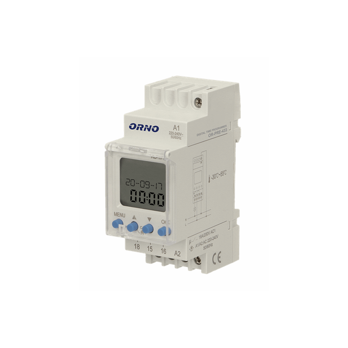 Programator czasowy uniwersalny Orno OR-PRE-433