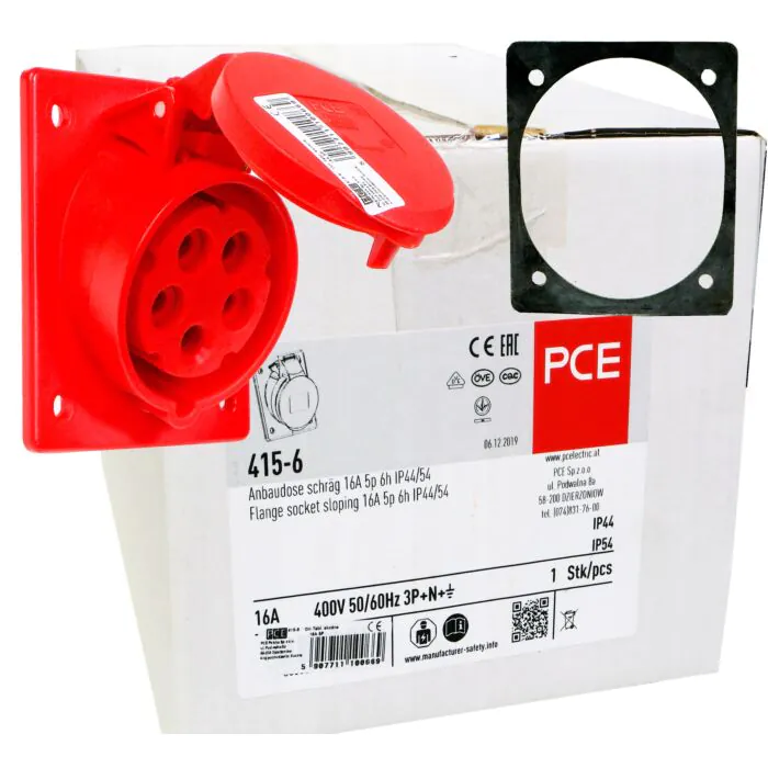 Gniazdo tablicowe PCE 415-6