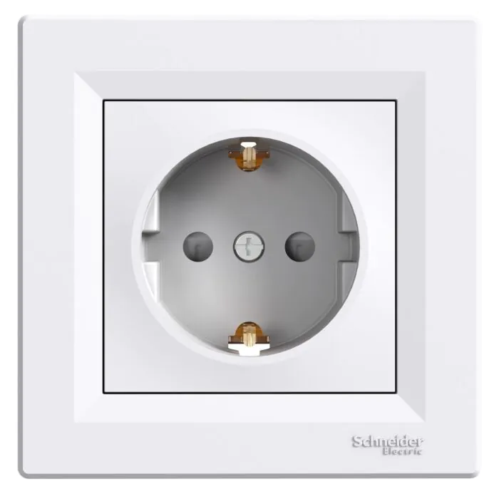 Gniazdo pojedyncze, Gniazdo SCHUKO Schneider Electric EPH2900221